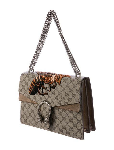 gucci bee bag|gucci shoulder bag beige.